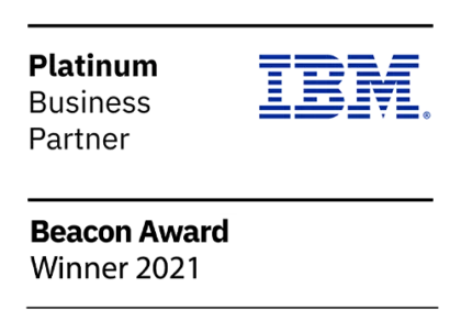 IBM Beacon Award 2021 logo