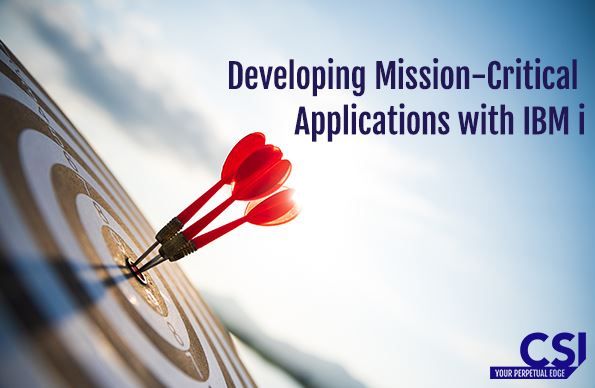 developing mission critical applications with IBM i