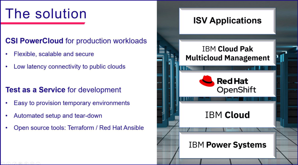 CSI PowerCloud diagram