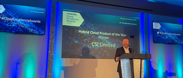 Cloud Excellence Award Winner