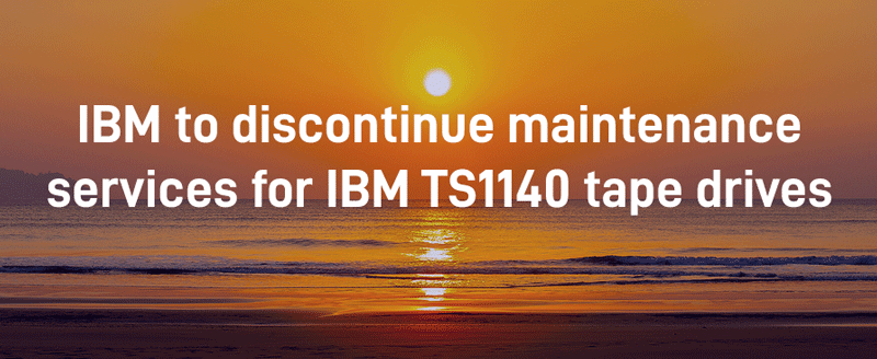 IBM TS1140 tape drives