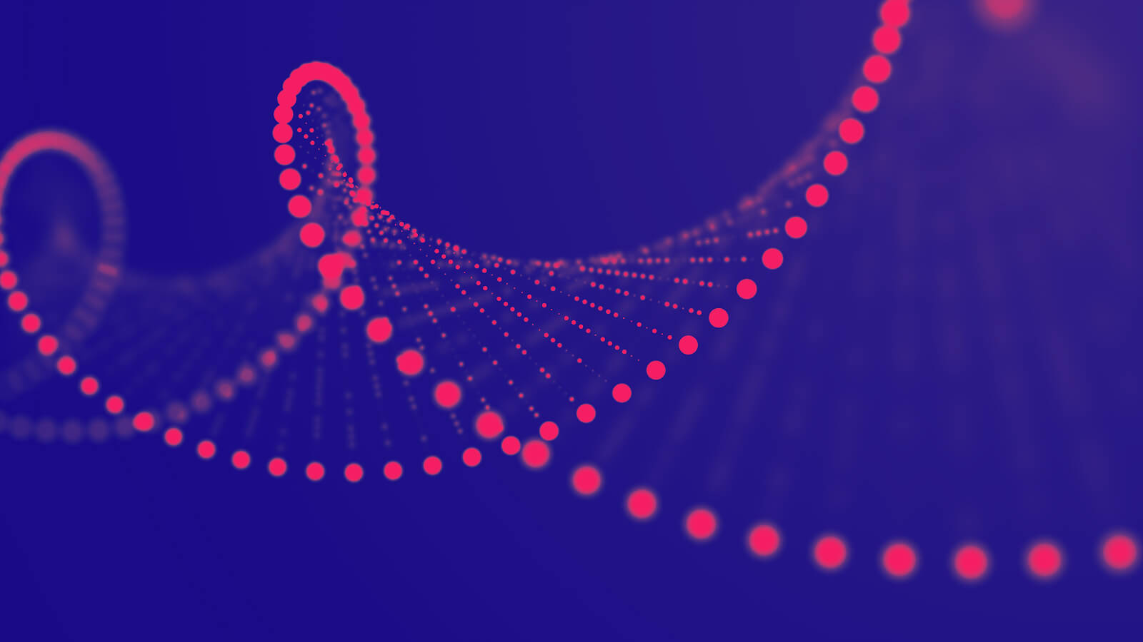 A picture of data coiling like it is DNA