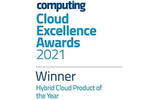 Cloud Excellence award hybrid cloud product of the year