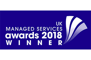 UK Managed Services Awards 2018 winner