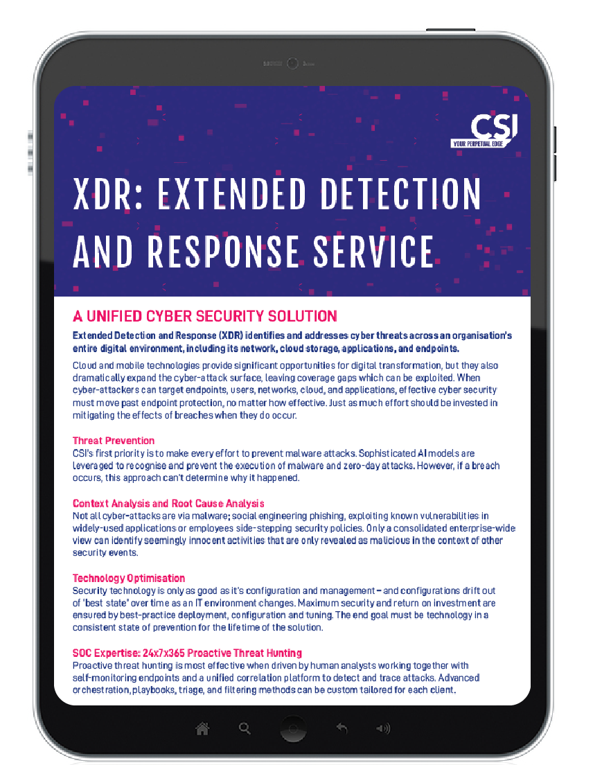 Download our XDR brochure here. 