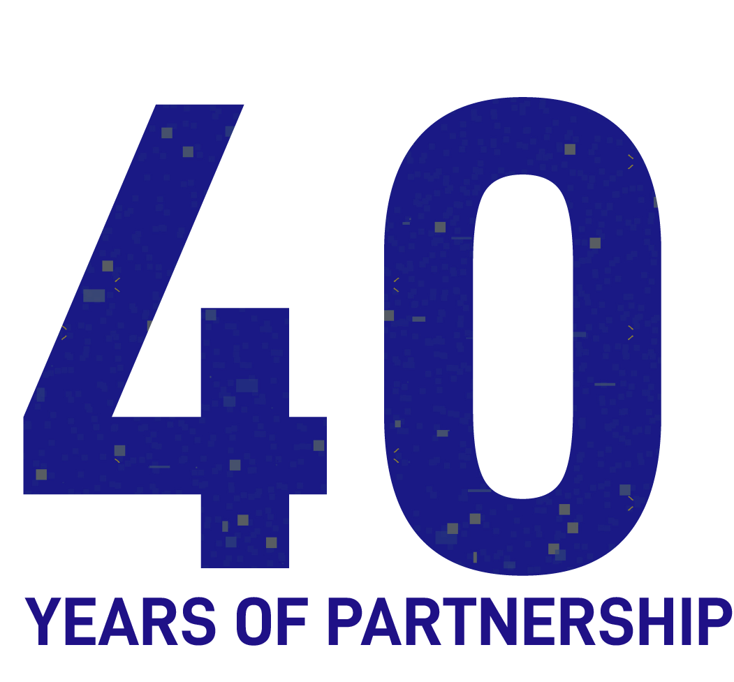 Forty years of partnership with IBM. 