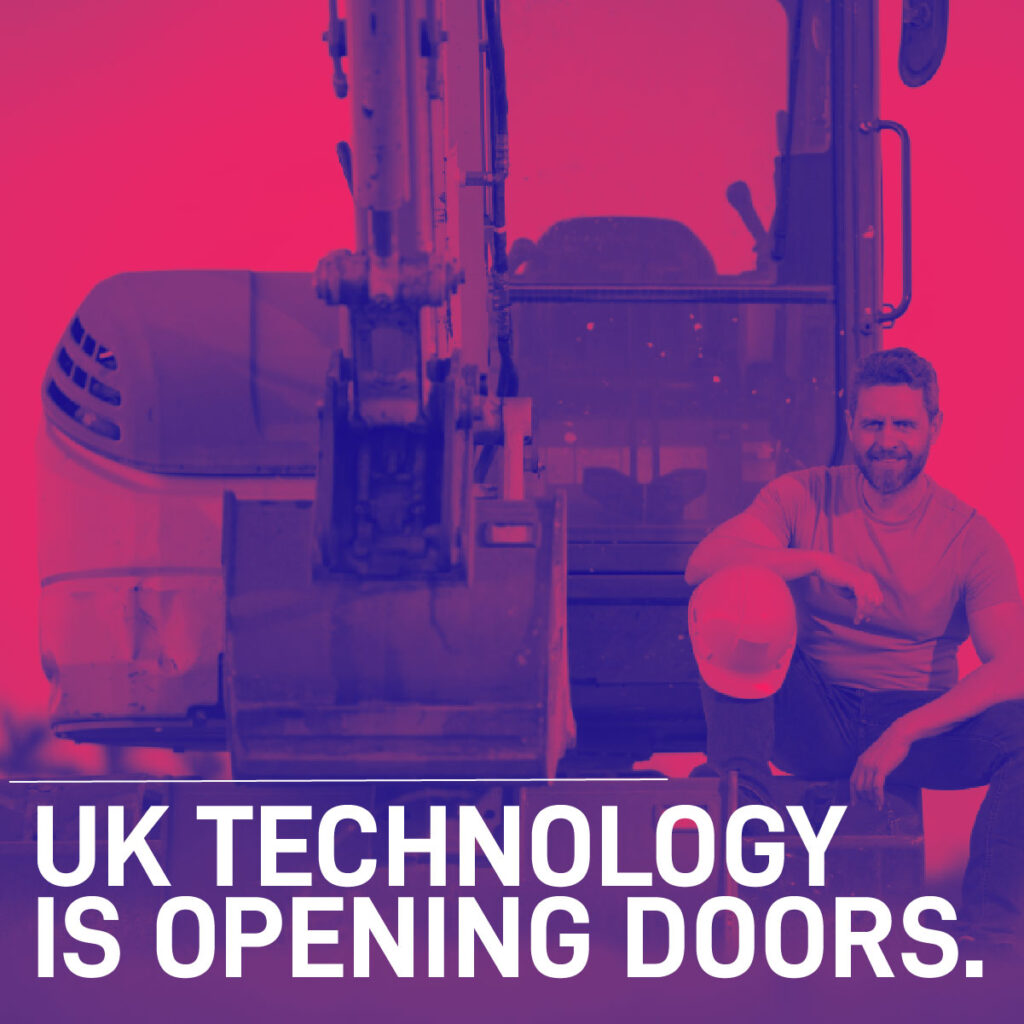 UK technology is opening doors for business. 