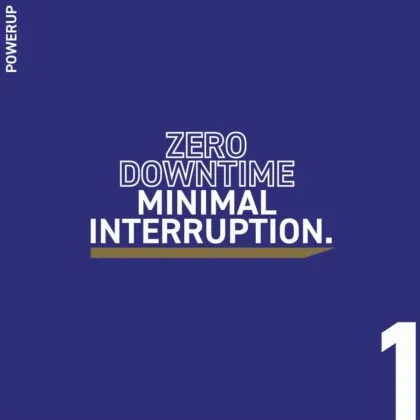 IBM Power11 offers zero downtime. 